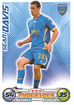 Sean Davis Portsmouth 2008/09 Topps Match Attax #247